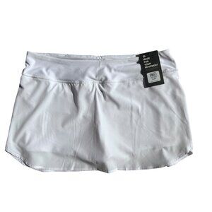 Etonic SPORT Tennis Golf Women Size XL The Every Day Hybrid Skort Wht Polyester